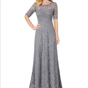 Grey Evening Gown